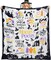 Halloween Witch Blanket, Halloween Blankets and Throws, Halloween Fleece Throw Blanket, Halloween Throws Gifts for Kids Women Men Adults, White, 50" X 60"